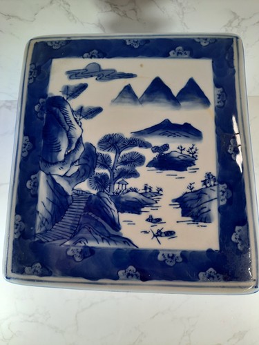 Japanese style porcelain plant - japanese,