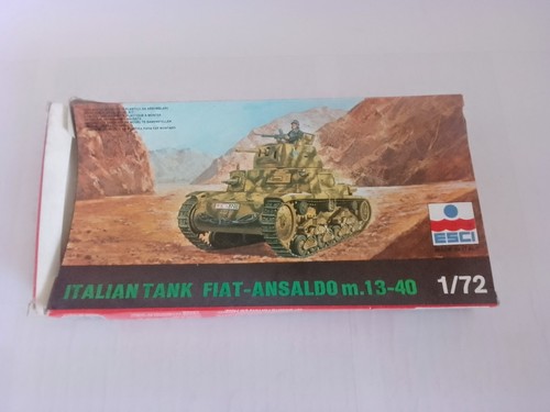 Vintage esci tank - 1/72,