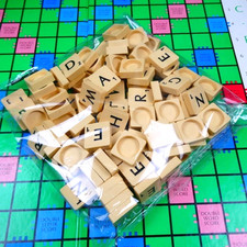 Full Set of 100 Letter Tiles