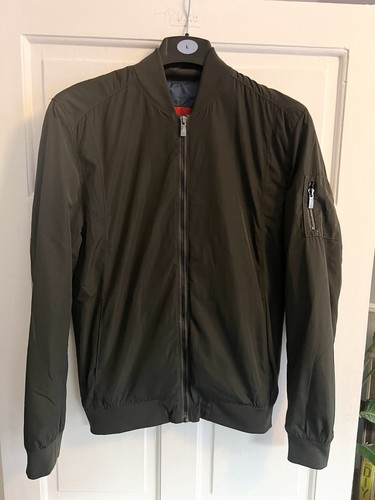 Zara dark green bomber - green, jacket