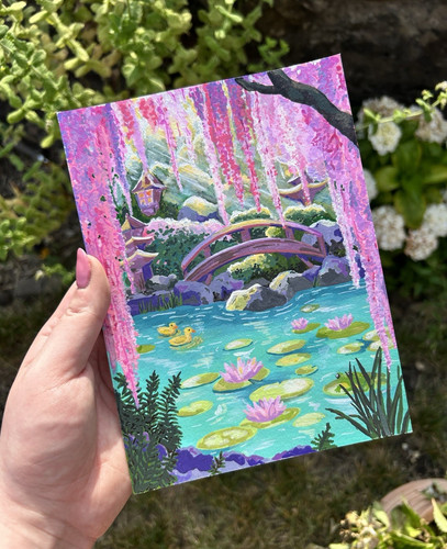 Original ooak landscape - ooak,