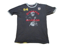 Ringspun Allstars Brando Rebel Vintage T-Shirt Black & Grey Size Large Mens
