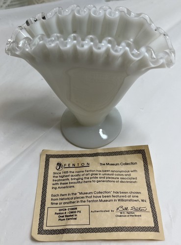 Vintage fenton silver crest - silver,