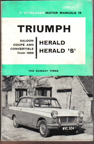 Triumph herald s - triumph, &