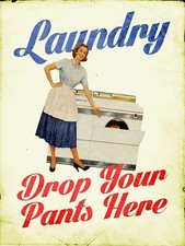 Laundry drop Pants, Retro