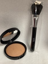 Laura Geller Soft Matte Baked Bronzer Shade Fair 8.5 grams & Lip Gloss