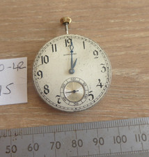 LONGINES  GENTS POCKET WATCH MOVEMENT , 17 JEWELS