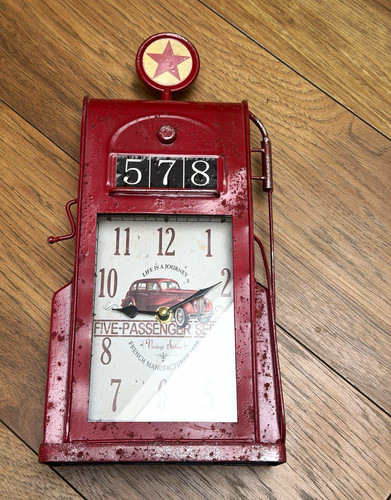 Widdop novelty red metal - &,