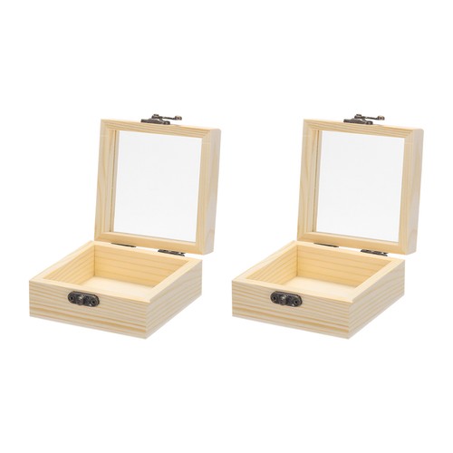 2pcs unfinished wooden - 2pcs,