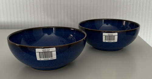 Denby imperial blue coupe - blue,