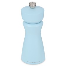 Cole & Mason Kenton Salt / Pepper Grinder, Blue Salt, Adjustable Grind, 15cm