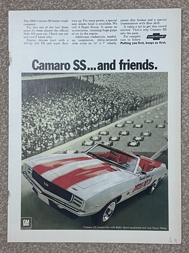 Rare 1969 camaro - rare, ss
