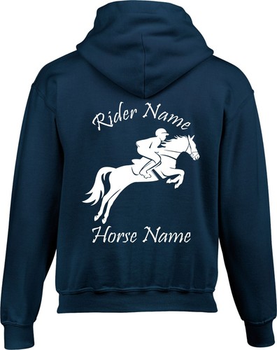 Personalised horse hoodie - personalised,