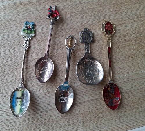 Souvenir teaspoons canada - souvenir, teaspoons: