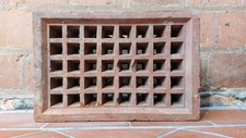 Reclaimed Air Brick Vent Brick Clay Victorian Terracotta