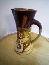 BRANNAM  Pottery Fish Jug 1895
