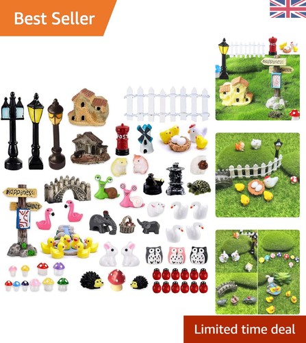 Piece fairy mini garden - 72-piece,