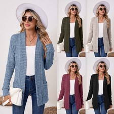 Ladies Long Sleeves Pocket