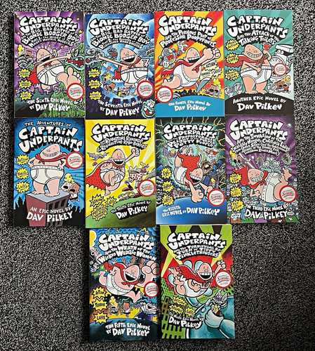 Dav pilkey captain underpants - pilkey,
