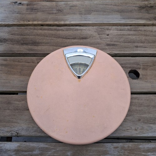 Vintage pink circular scale - vintage,