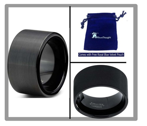 12mm men genuine tungsten - genuine,