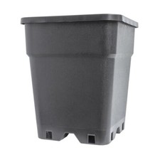 11l square plant pot multi - ,
