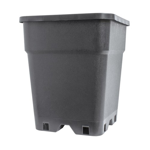 11l square plant pot multi - square,
