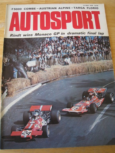 Autosport may 1970 rindt wins - may,