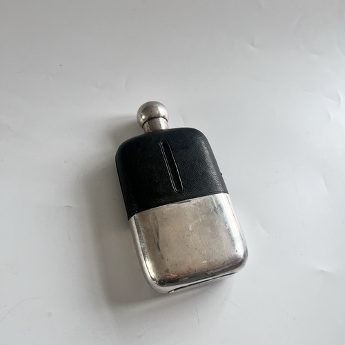 Antique leather and silver - leather,