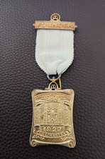 Heavy Silver Founder Masonic Jewel Abbeygate Chapter No 4219