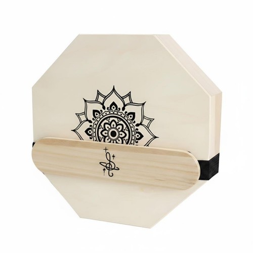 Cajon drum octagonal mandala - drum,, octagonal,