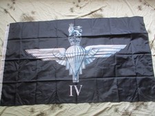 4th BATTALION THE PARACHUTE REGIMENT 4 PARA black FLAG