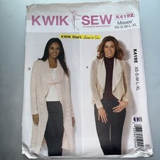 Kwik Sew Cardigan Sewing