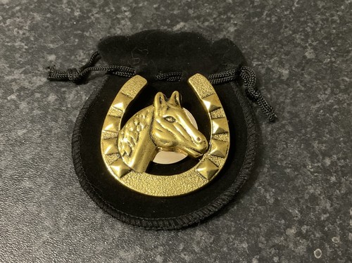 Repurposed gold tone - gold, lucky
