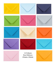 65mm X 94mm Mini Envelopes