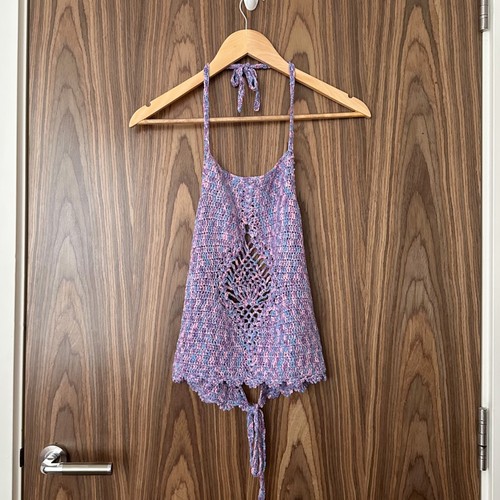 Asos purple space dye crochet - space,
