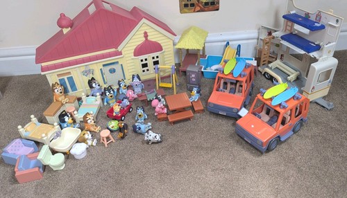 Bluey huge bundle figures - bundle, 30+