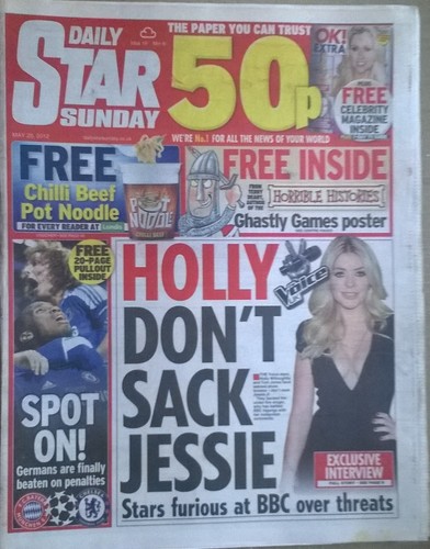 Sunday star may - 20, 2012