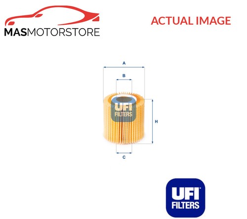 Engine oil filter - ufi, 2515000
