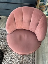 Made Velvet Dusty Pink Chair