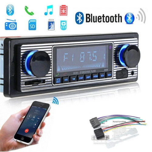 Retro car bluetooth compatible - car,