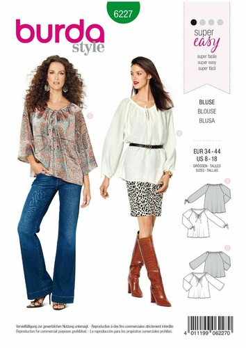 Burda super easy sewing - super,