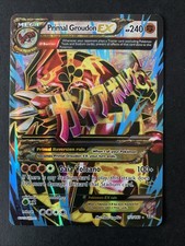 Primal Groudon EX - 151/160 - Pokemon Primal Clash Full Art Ultra Rare Card