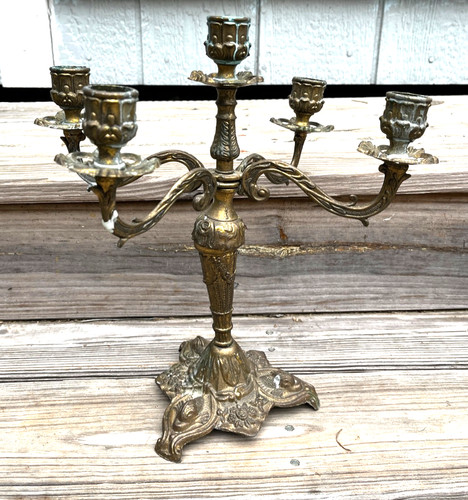 Vintage italy candelabra - vintage,