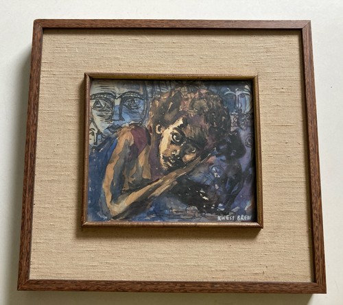 Vintage kwesi brew painting - kwesi,