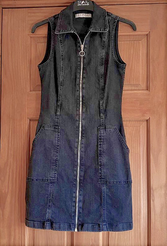 Primark denim black - co., zip