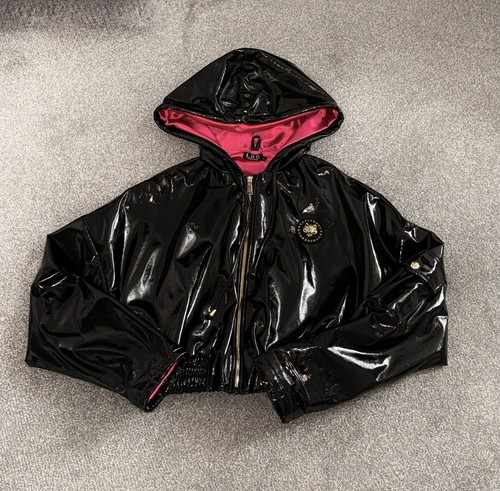 Shiny jacket hooded with - shiny, a