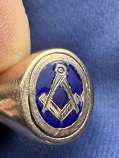 Vintage 9ct Gold Masonic