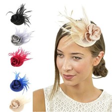 Women Small Fascinator Sinamay