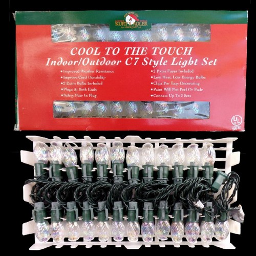 Iridescent christmas light set - iridescent,